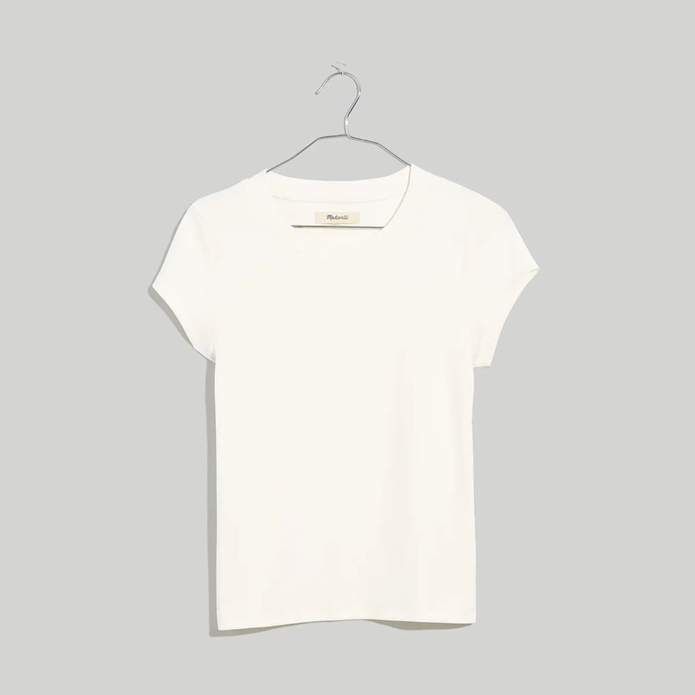 NWT Madewell Supima® Rib Tee